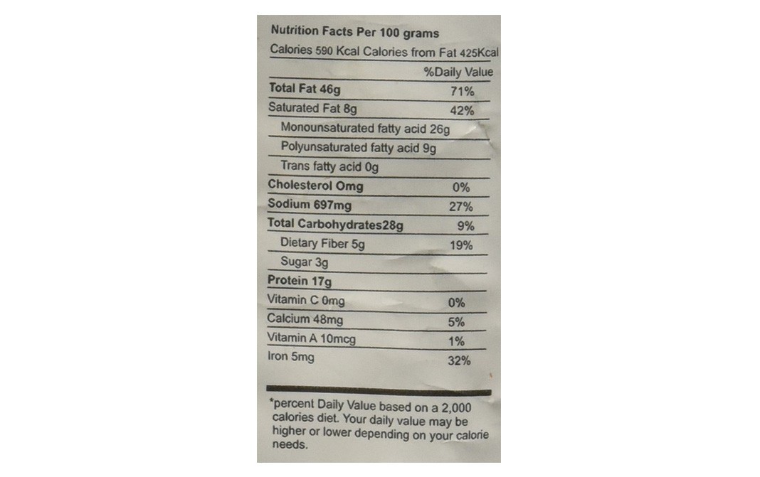 Gourmia Roasted Almonds, Smoked Jalapeno   Pack  40 grams